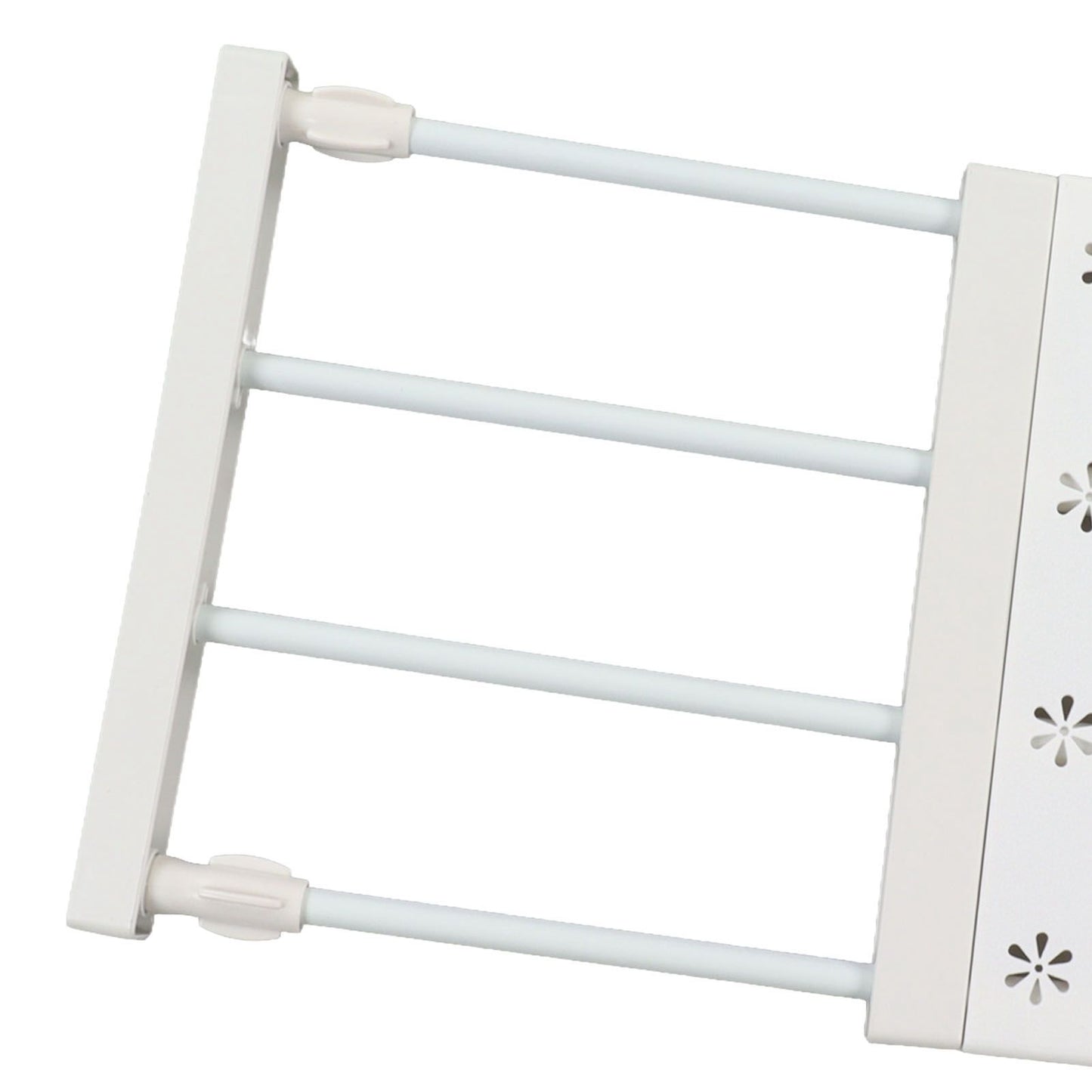 Wardrobe Partition Board Storage Extendable Rod Space Saving Layered Partition Board for Cabinet 11.8‑15.7in
