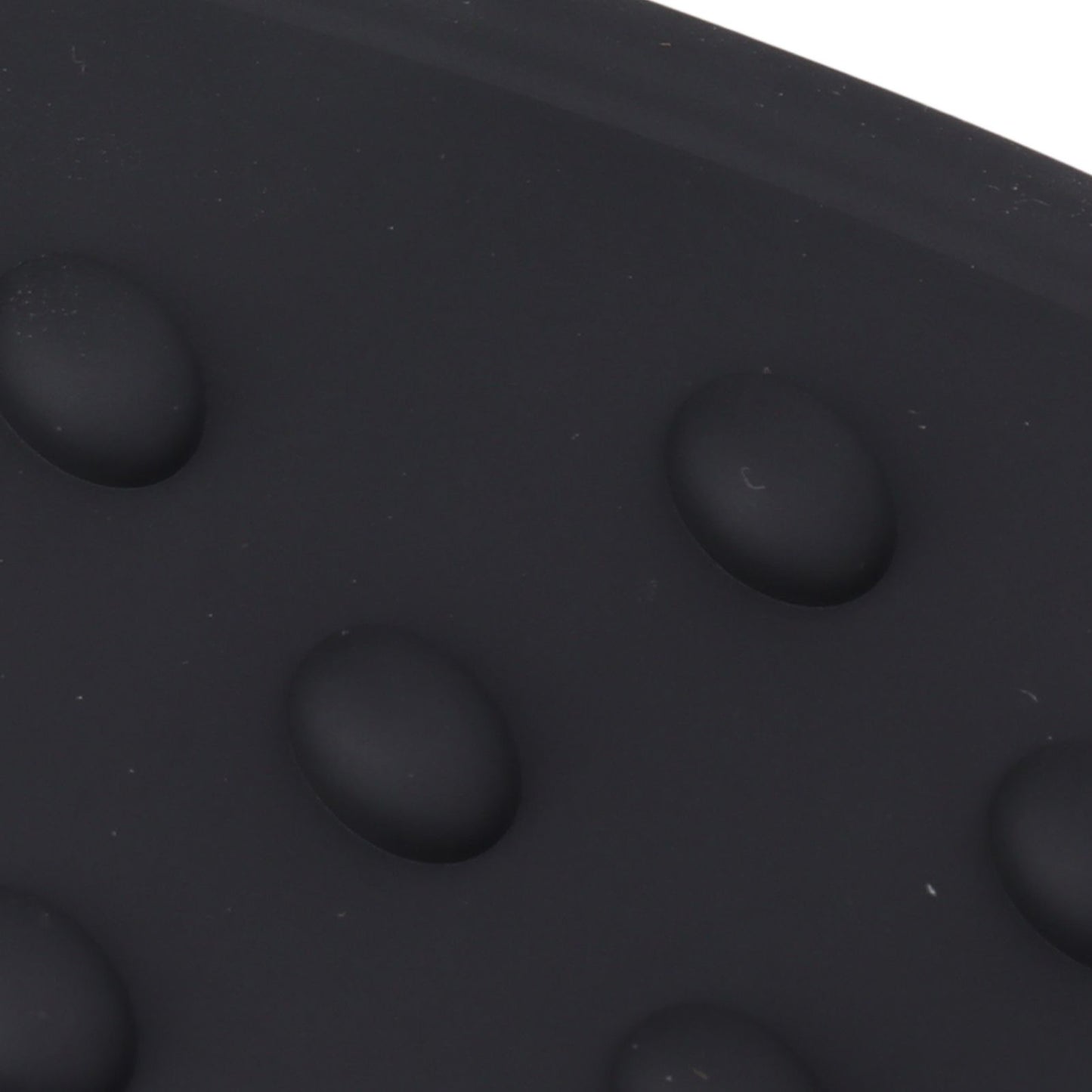 2Pcs Silicone Iron Rest Pad Durable Impact Resistant Heat Resistant Iron Mat for Ironing Boards Irons Black