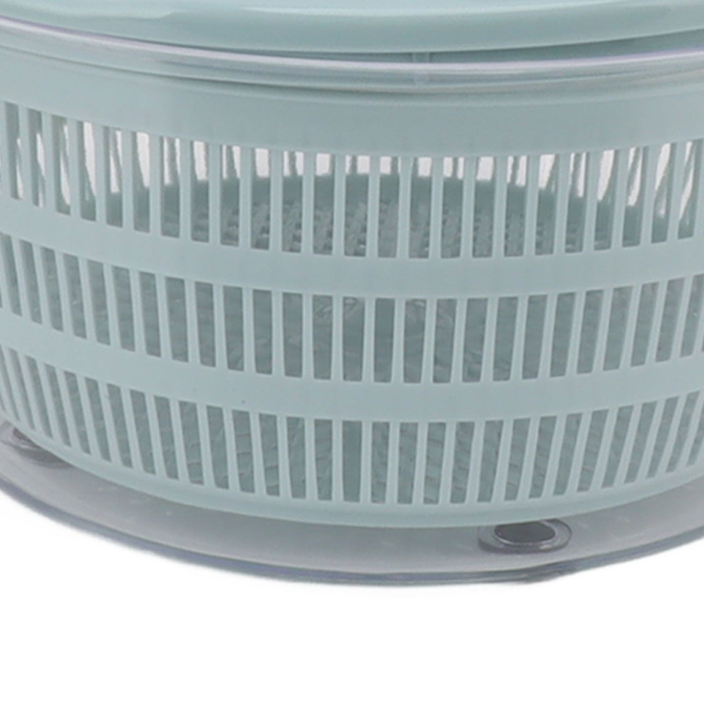 Salad Spinner Plastic Time Saving Fast Mixing Washable Rotatable Veggie Washer for Kitchen Blue