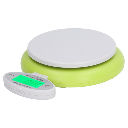 Digital Kitchen Scale with LCD Screen Tare Function Food Weight Scale for Baking Cooking Meal Prep Coffee