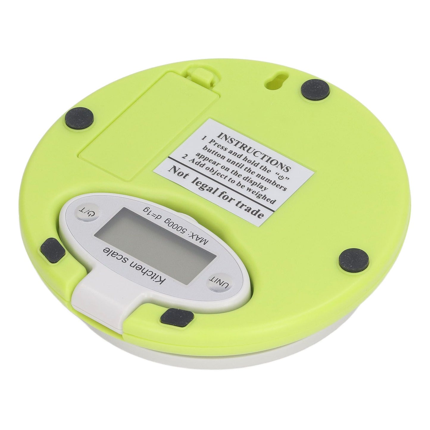 Digital Kitchen Scale with LCD Screen Tare Function Food Weight Scale for Baking Cooking Meal Prep Coffee
