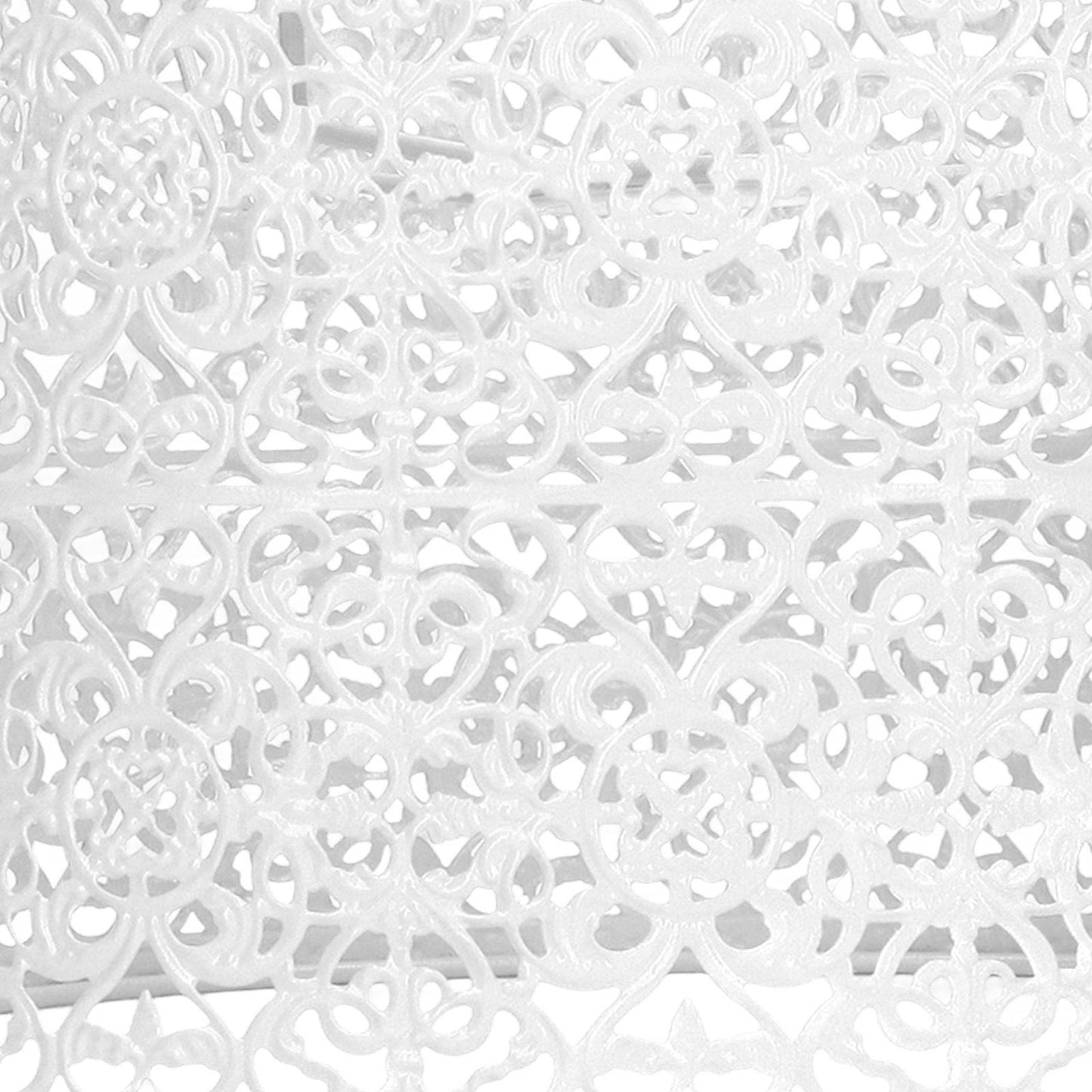 Lamp Shade Hollow Out Metal Lampshade E27 E14 Universal Use Good Heat Dissipation Exquisite Lamp Cover White