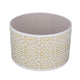 Metal Lampshade Hollow Out Table Light Shade for E27 E14 Caliber Lamp Holder Copper Coin Flower White Yellow Lining
