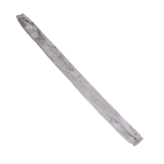 Chain Cover Dustproof Wire Flannelette Cloth 60cm Length 5cm Width with Zipper for Protection Grey