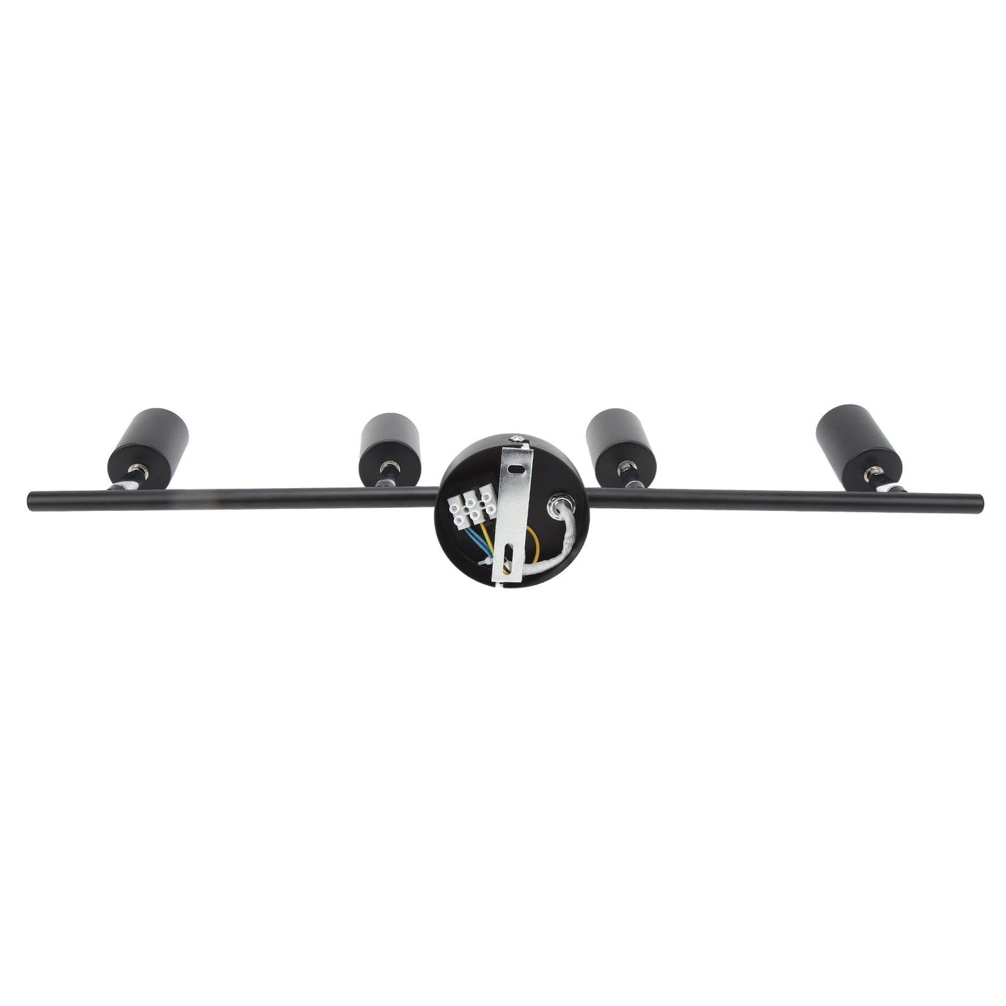 Tracking Lights Ceiling LED 4 60W Adjustable Angle Foldable Matte Black 4 Light Tracking Lighting for Bedroom Hotel 85‑265V