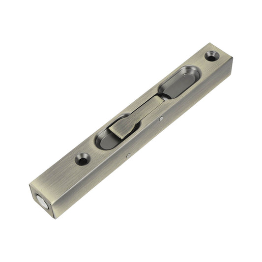 Slide Latch Slide Lock Thicken Aluminium Alloy Hidden Tube Easy Operation Slide Security Latch for Door Gate Security Cyan