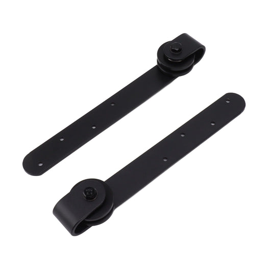 Barn Door Hardware Kit Mini Quiet Slide Easy to Install Carbon Steel Sliding Door Pulley Track Kit for Door Closet