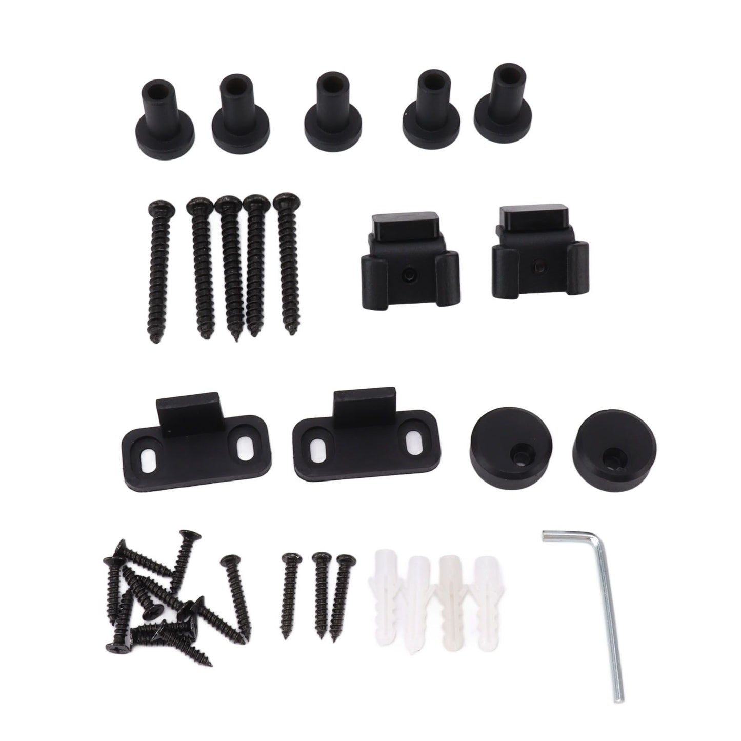 Barn Door Hardware Kit Mini Quiet Slide Easy to Install Carbon Steel Sliding Door Pulley Track Kit for Door Closet