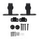 Barn Door Hardware Kit Super Silent Strong Load Bearing Mini Sliding Door Track Roller Kit for Cupboard