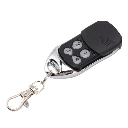 Garage Door Opener Remote Control with Keychain Programmable 4 Button Safe Easy Setup 433.42MHz for Telis 1