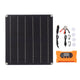 18V 25W Monocrystalline Solar Panel Kit Battery Free Direct Drive IP70 Solar Panel with 100A Fast Charging Controller