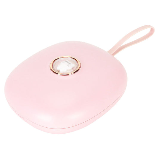 Vibrating Digital Alarm Clock Portable LED Electronic Digital Alarm Clock for Heavy Sleepers Students Children Rose Pink