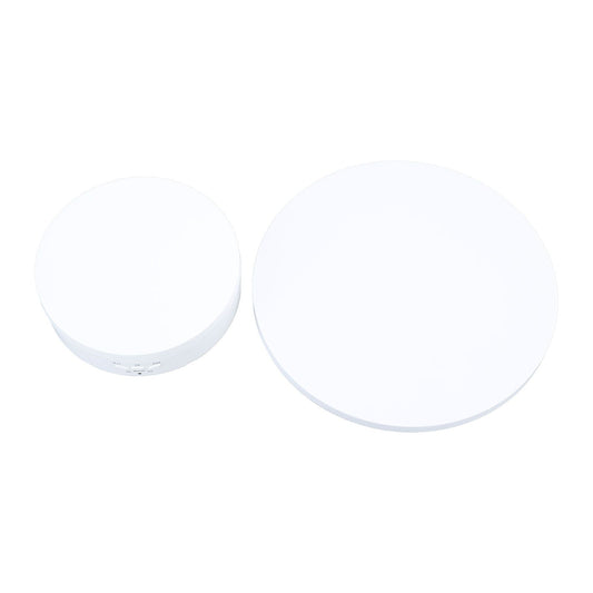 Electric Rotating Turntable 2 in 1 Smart Remote Control Jewelry Display Tray Live Streaming Ornaments Display Stand 5V White