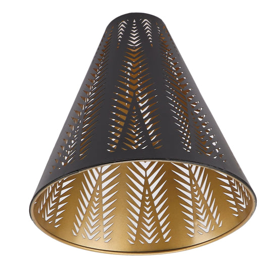 Metal Lamp Shade Iron Lampshade E26 E27 Lamp Shade Bedroom Bedside Decoration Horn Style Cone