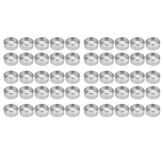 50Pcs Candle Base Longer Life Durable Heat Resistant DIY Material for Making Candles Mold Container