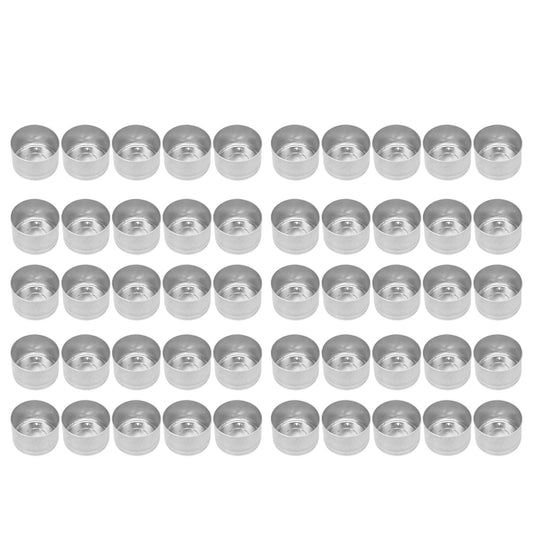 50Pcs Candle Base Longer Life Durable Heat Resistant DIY Material for Making Candles Mold Container
