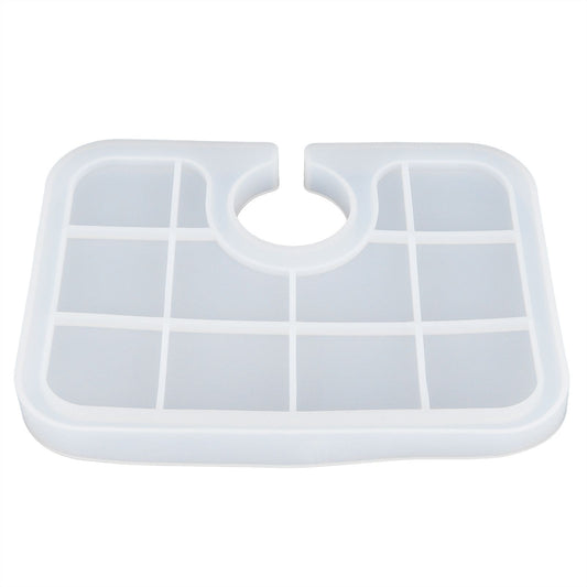 Silicone Mold Translucent Epoxy Resin Drop Glue Tray Tool for DIY Baking Decoration MakingSmall