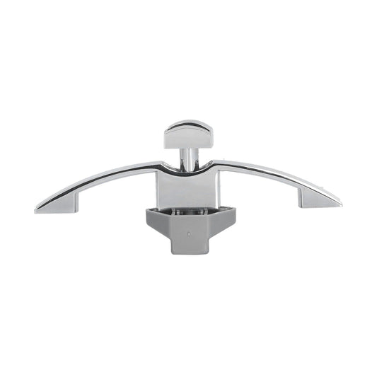 Knob Latch Lock with Handle RV Cruise Ship Wall Cabinet Lock Zinc Alloy Button Handle Lock