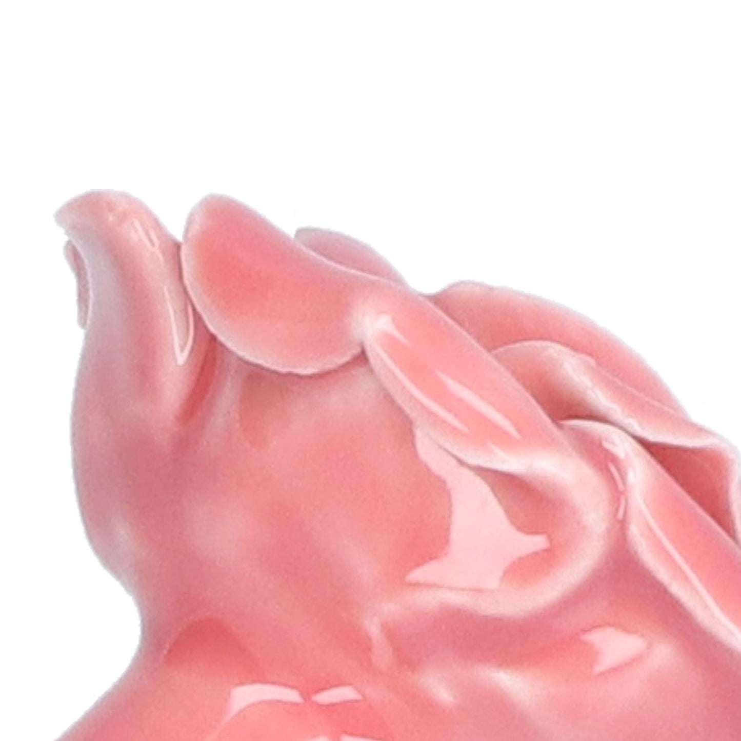 4 Set Rose Shaped Handle Modern Ceramic Cabinet Knob for Home Living Room BedroomPink