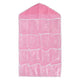 Wall Closet Hanging Organizers Over The Door Storage Bag Polyester Hanging Shelves Pocket for Bedroom Living RoomPink