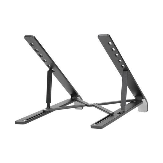 Desk Laptop Stand Foldable Aluminum Alloy Computer Stand Portable Laptop Riser Cooling RackBlack