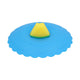 Silicone Lid Dustproof and Heat Resistant Hot and Cold Beverage Cup Cover for Kitchen HomeBlue