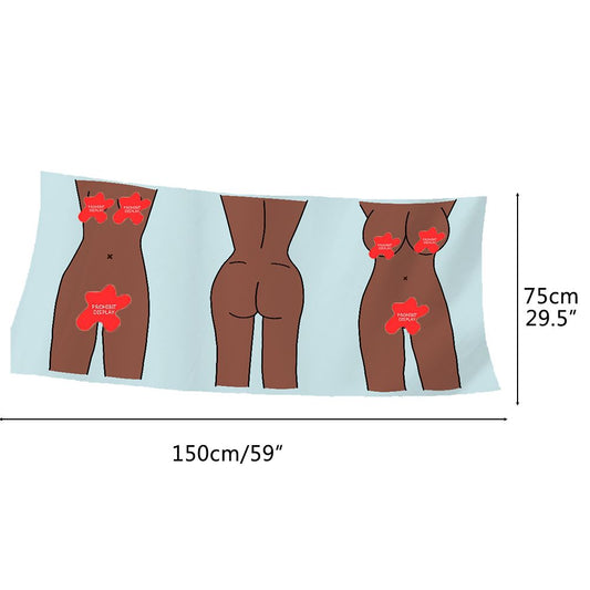 Beach Towel Absorbent Soft Microfiber Beach Towel Quick Dry Sexy Bath Towel for Bathroom Pool Camp Travel