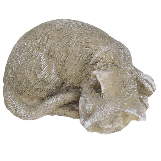 Pet Memorial Tombstone Weatherproof Resin Pet Memorial Garden Stone for Garden Outdoor YardOrnament Cat C Moss Color