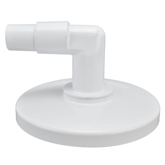 Skimmer Vacuum Plate with 90 ° Elbow Plastic Pool Vacuum Plate Replacement for Hayward