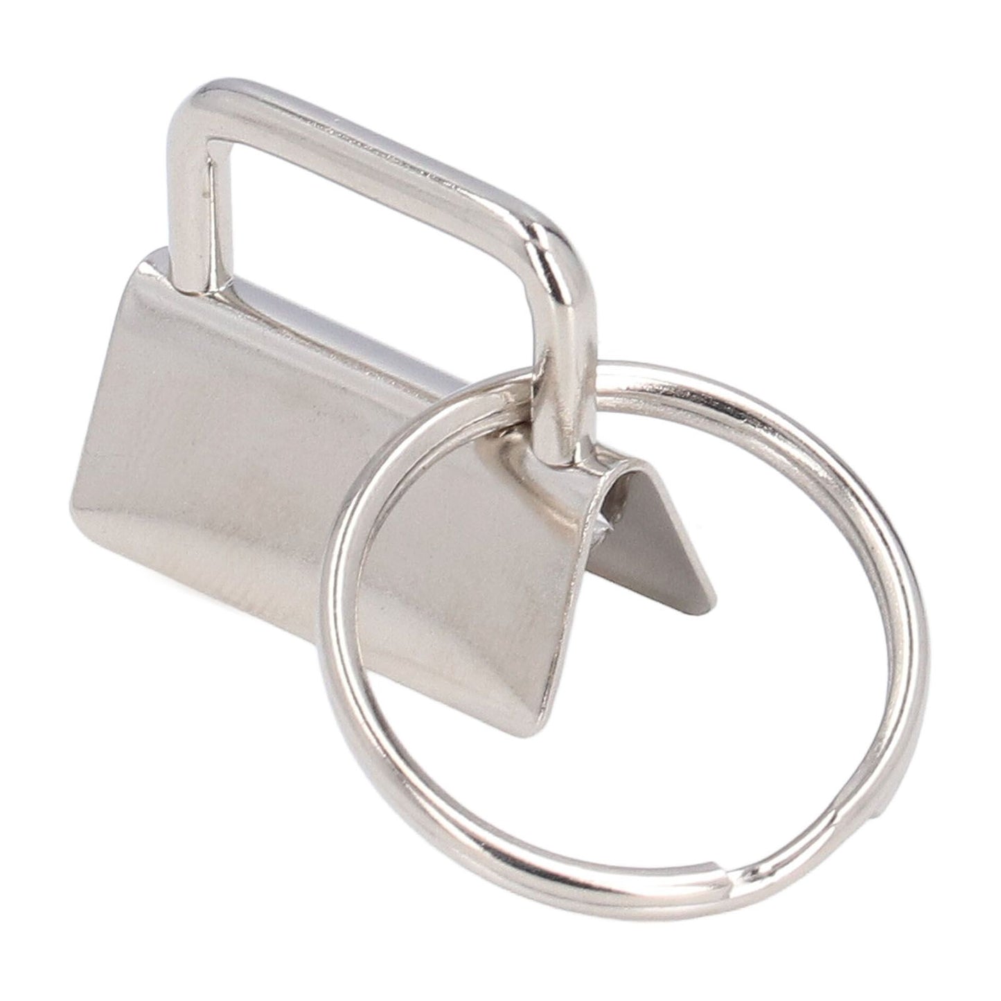 40PCS Key Fob Hardware DIY Craft Project Fine Workmanship High Hardness Iron Material Keychain Hardware