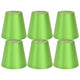 6PCS E14 Lamp Shade Fabric Lampshade Table Lamp Ceiling Lamp Shade for Bedroom Living RoomFluorescent Green PX157