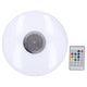 24W E27 RGB Color Changing Music Lamp with Remote Control Smart Music Speaker Ceiling Light 85‑265V