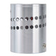 LED Aluminum Spiral Hole Wall Light Corrosion Resistance 3W Dimmable Spiral Lamp for Porch Living RoomYellow