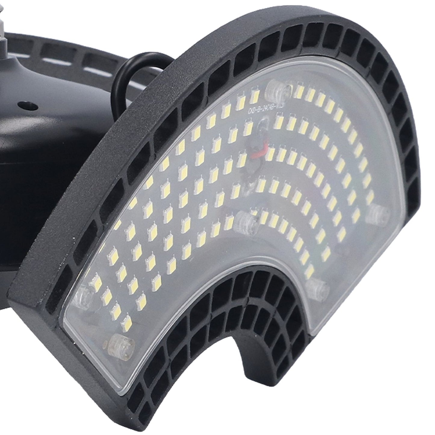 LED Bay Light 60W Waterproof 288 Lamp Beads Foldable 3 Leaf E26 E27 Garage Light for Basements 100 to 277V
