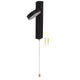 LED Wall Lights 3 Color Modes Modern Style Aluminium Pull Chain Switch Modern Wall Sconces for Bedroom Stair 85 to 265V