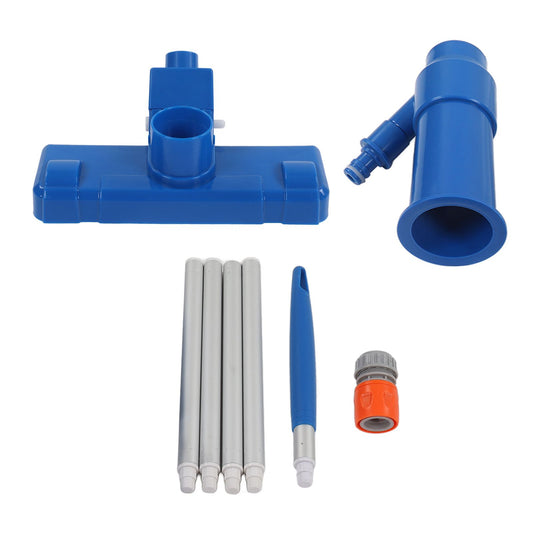 Pool Spa Jet Vacuum Cleaner Portable Pool Vacuum Jet Cleaner with Brush Swimming Pool Cleaning Tool EU Standard