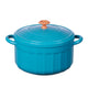 Noodles Bowl with Lid Binaural Noodles Bowl Home Dorm Student Covered Bowl Large Peacock Blue