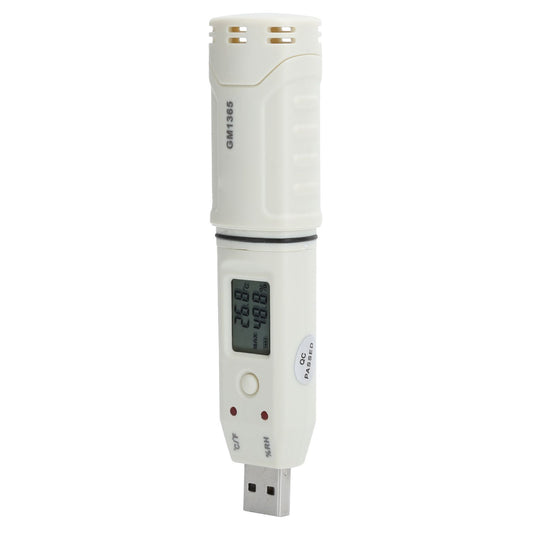 Digital Temperature Humidity Logger Indoor Thermometer Hygrometer Detector Data Recorder W/Alarm