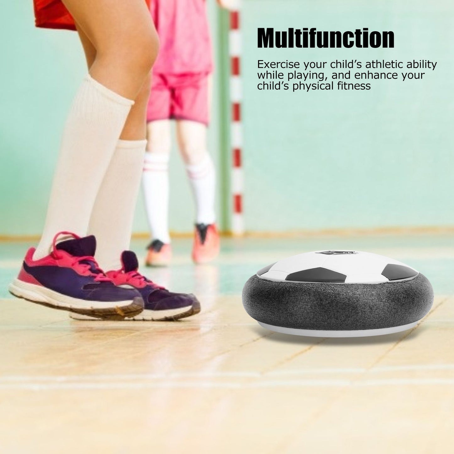 Soccer Ball Boy Toys Floating LED Light Soccer Ball for Toddlers Kids Indoor Toy Gift