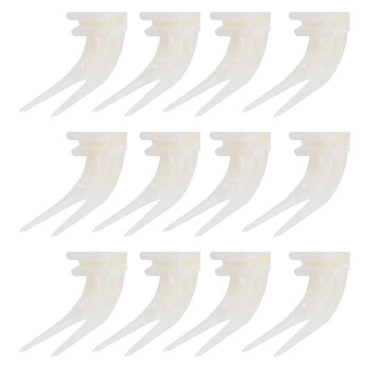 20Pcs Plastic Bird Fruit Fork Lightweight Pet Parrots Toy Bird Supplies Convenient Feeder