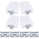 2Set Adjustable Cabinet Hanger with Mounting Plate Cupboard Furniture Hardware Parts