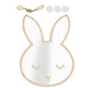 Nordic Acrylic Decorative Mirror Wall Sticker Decal Children Kids Room Art Home Decor #Rabbit