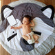 Play Mat Cute Cartoon Animals Cotton Crawling Mat for Baby Children
