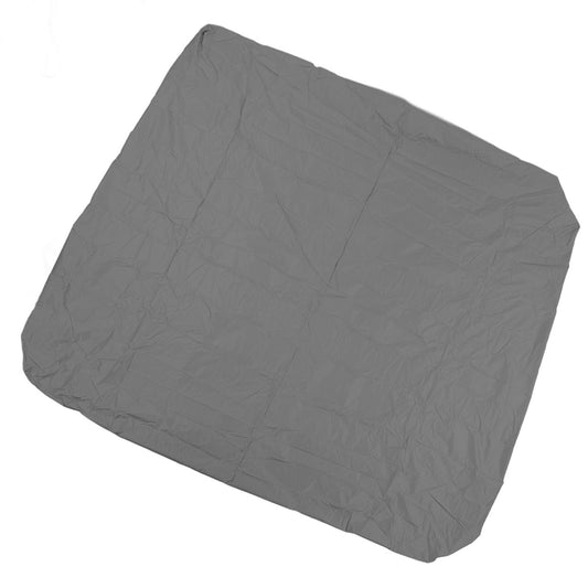 SPA Cover Square Waterproof 190 Silver Coated Polyester Taff Weather Resistant Hot Tub Cover Protector for Bathtub 231x231x30cm/90.9x90.9x11.8in Grey