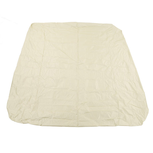 SPA Cover Square Waterproof 190 Silver Coated Polyester Taff Weather Resistant Hot Tub Cover Protector for Bathtub 207x207x30cm/81.5x81.5x11.8in Beige