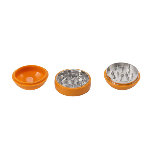 Spice Grinder 3 Layers Filter Zinc Alloy 55mm Ball Shap Strong Teeth Magnetic Connection Spice Crusher Hand Muller