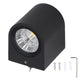 5W LED Wall Light Cylindrical Aluminum Case Lighting Lamp for Corridor Porch Aisle 85‑265V 3000K Warm Light