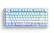 Solakaka A75 3-Mode RGB Mechanical Keyboard, Blue‑Purple