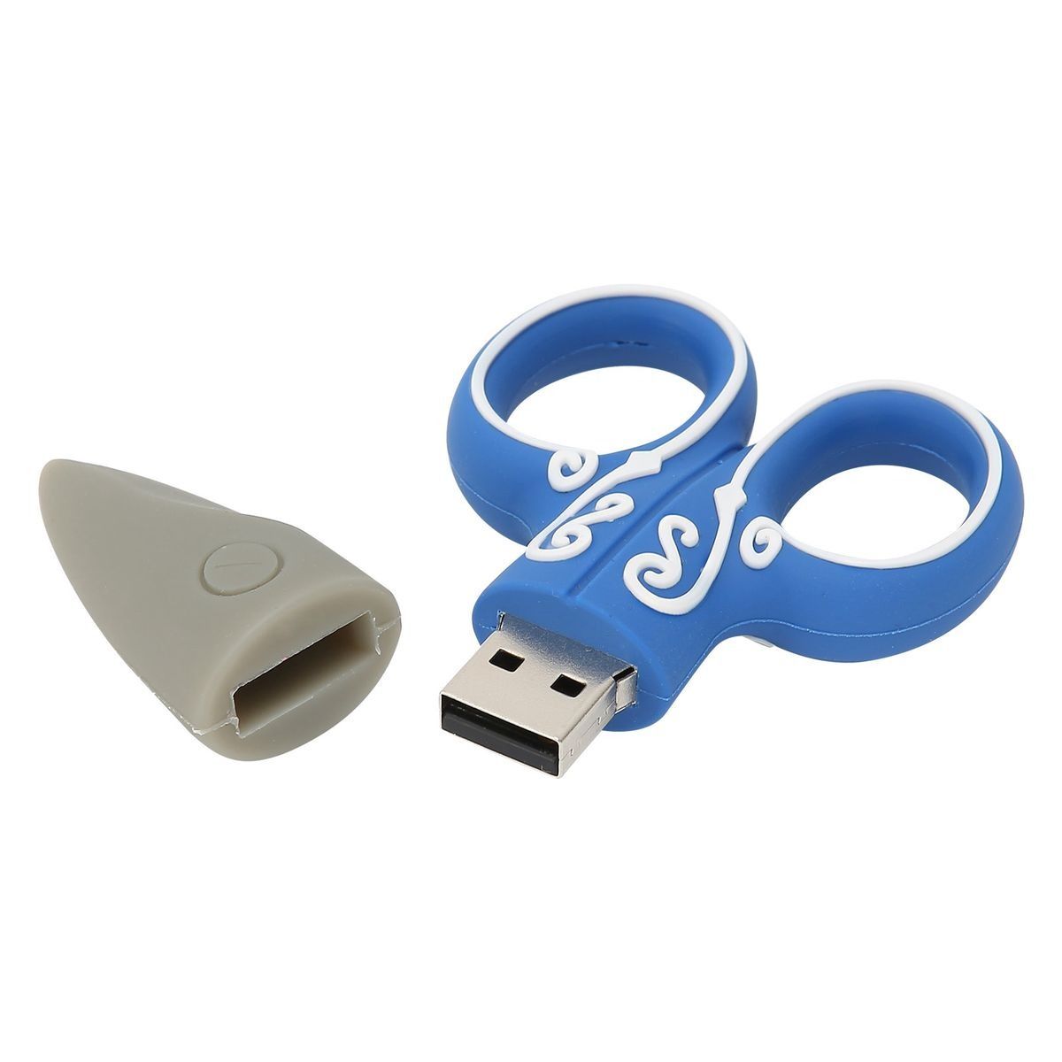Memory Stick USB Flash Drive Cartoon Scissors U Disk Plugin Portable Data