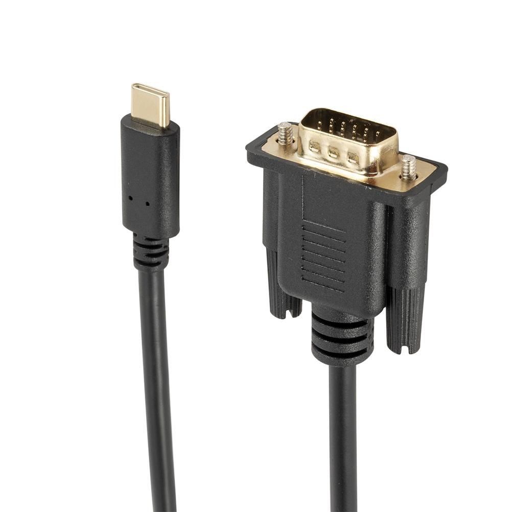 1.8M 1080P USB-C to VGA USB-C to VGA Adapter Adapter